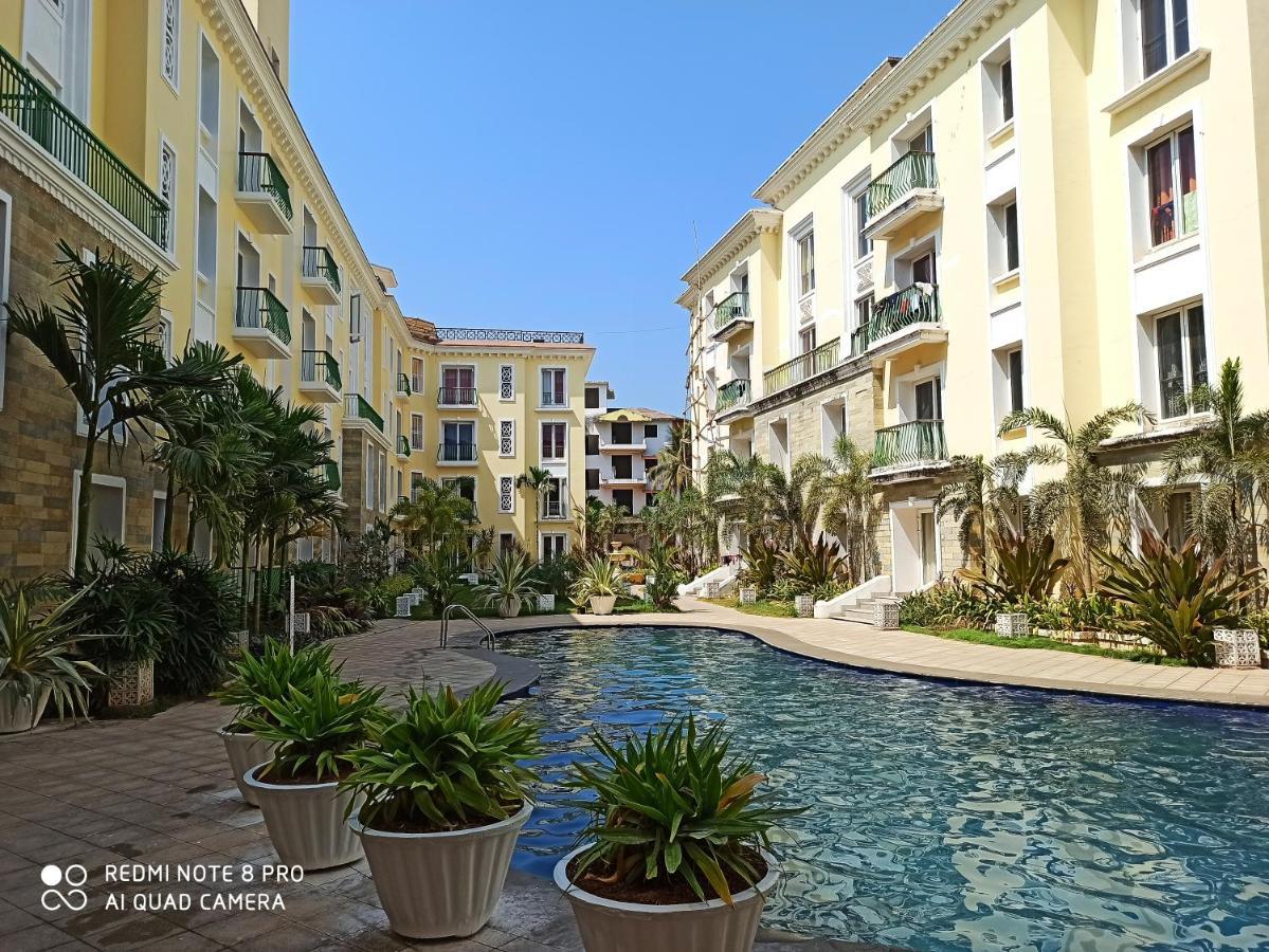 Areia De Goa Luxury Condo アーポラ エクステリア 写真
