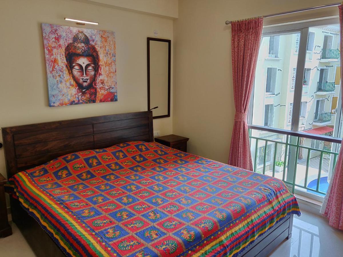 Areia De Goa Luxury Condo アーポラ エクステリア 写真